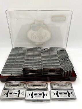 Vintage Safe-T-Guard Razor Blades American Safety Teflon USA Made Lot 65 Sets